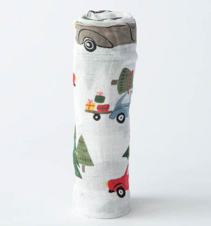 Little Unicorn Cotton Muslin Swaddle - Holiday Haul - UB0184-1