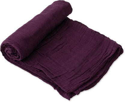 Little Unicorn Cotton Muslin Swaddle - Iris