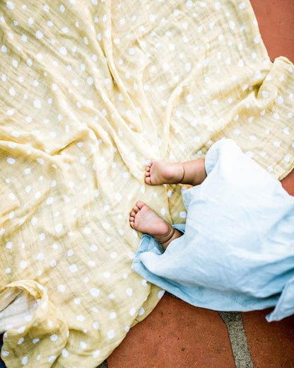 Little Unicorn Cotton Muslin Swaddle - Itsy Bitsy