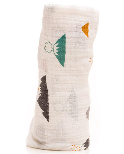 Little Unicorn Cotton Muslin Swaddle - Lava Lava