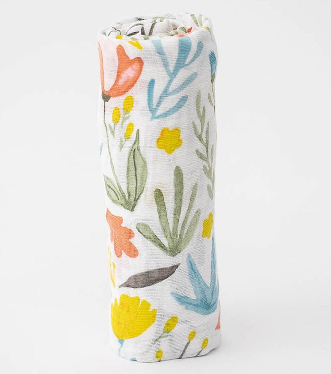 Little Unicorn Cotton Muslin Swaddle - Meadow - UB01A8