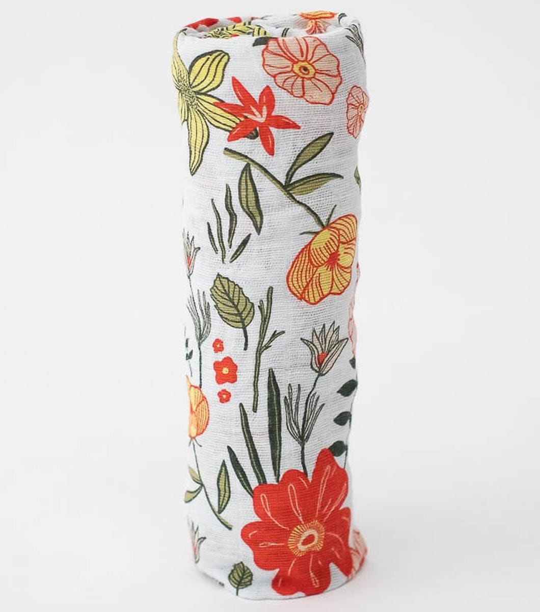 Little Unicorn Cotton Muslin Swaddle - Primrose Patch - UB01A7