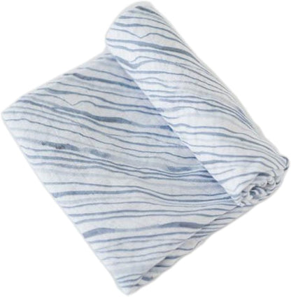 Little Unicorn Cotton Muslin Swaddle - Ripple