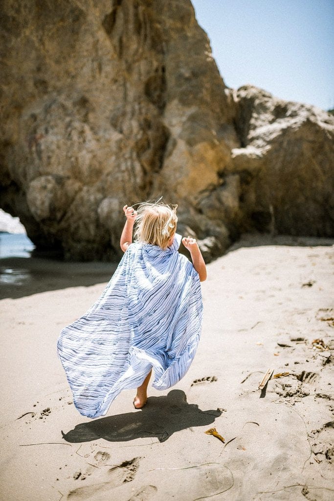 Little Unicorn Cotton Muslin Swaddle - Ripple