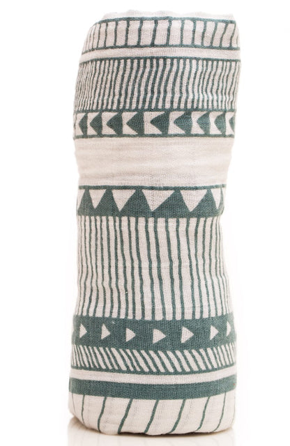 Little Unicorn Cotton Muslin Swaddle - Santa Fe - UB0131