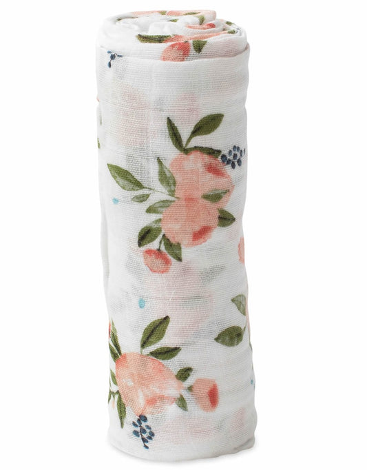 Little Unicorn Cotton Muslin Swaddle - Watercolor - UB01A2