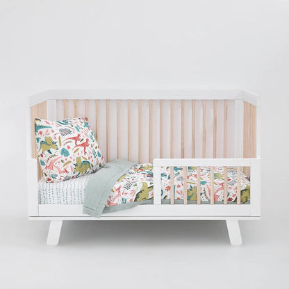 Little Unicorn Cotton Muslin Toddler Bedding 3 Piece Set - Boho Dino - UB3010