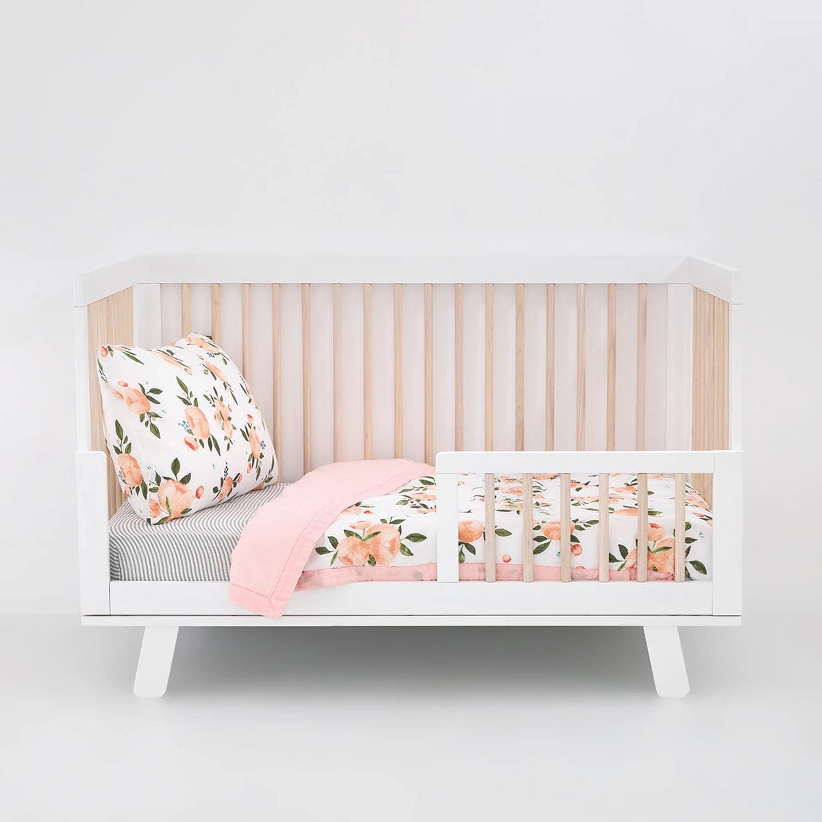 Little Unicorn Cotton Muslin Toddler Bedding 3 Piece Set - Watercolor Roses Grande - UB3000