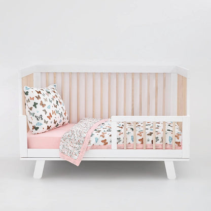 Little Unicorn Cotton Muslin Toddler Comforter - Butterflies - UB3102