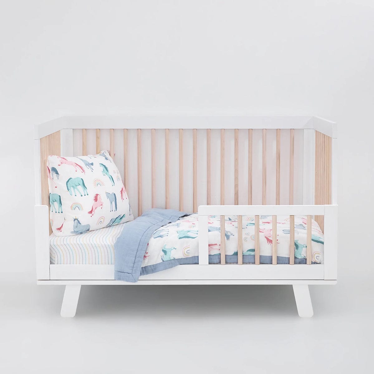 Little Unicorn Cotton Muslin Toddler Comforter - Unicorns - UB3107