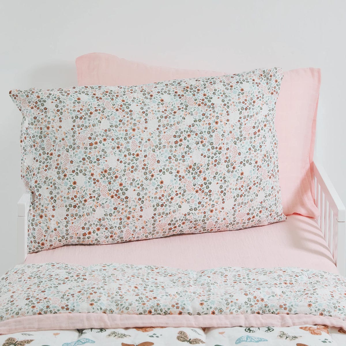 Little Unicorn Cotton Muslin Toddler Pillowcase, 2 Pack - Petal Press - UB3211