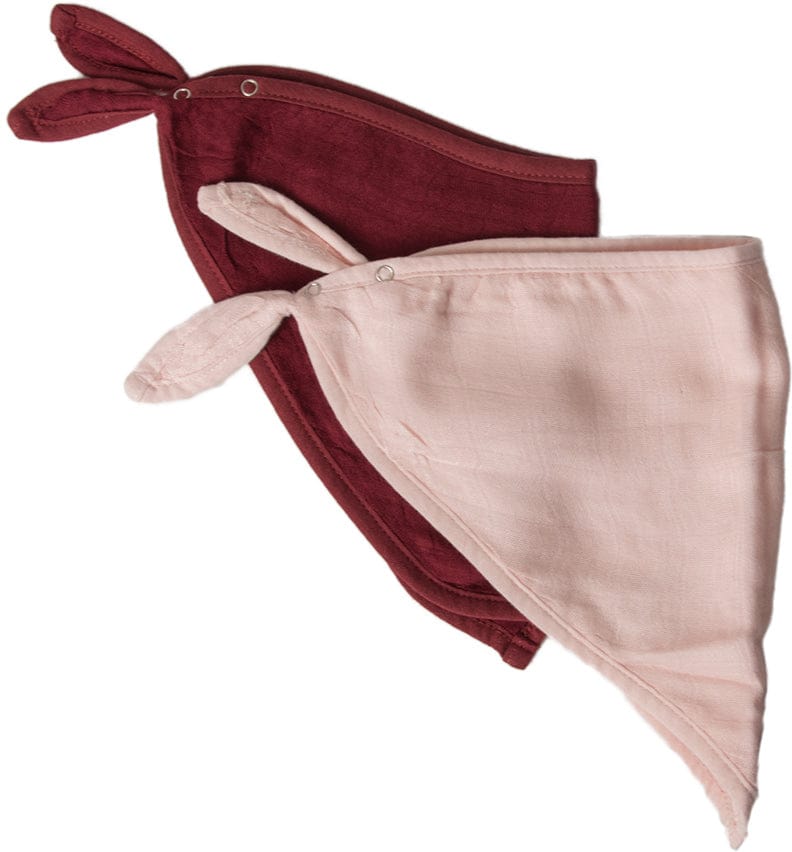 Little Unicorn Deluxe Bandana Bib 2-Pack - Blush - UF0306