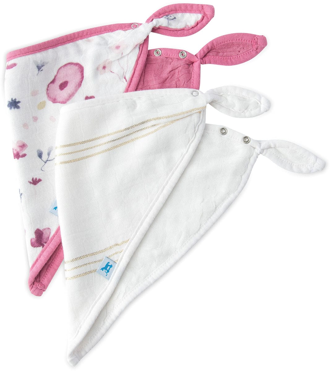 Little Unicorn Deluxe Muslin Bandana Bib 2 Pack - Fairy Garden - UF0309