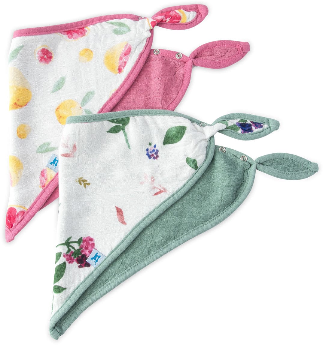 Little Unicorn Deluxe Muslin Bandana Bib 2 Pack - Sweet Tart - UF0307