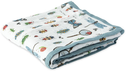 Little Unicorn Deluxe Muslin Quilt - Bugs - UB0616