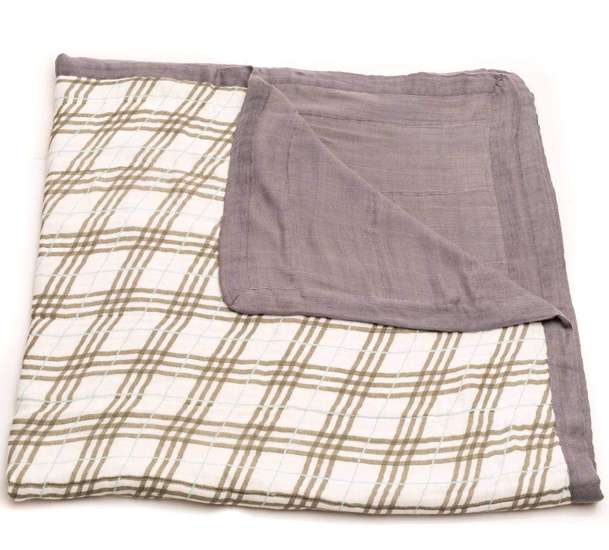 Little Unicorn Deluxe Muslin Quilt - Pendleton Plaid - UB0608