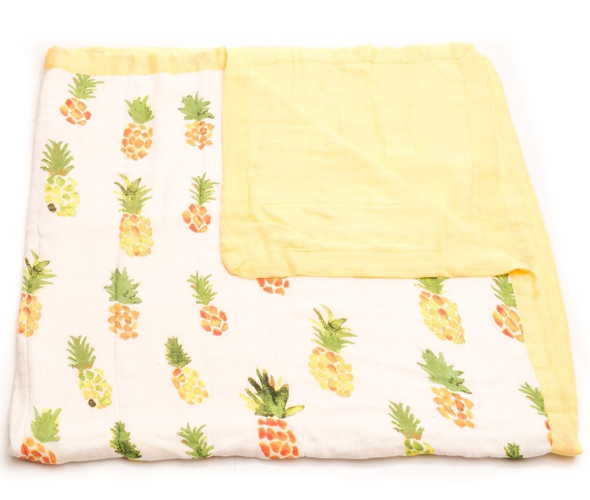 Little Unicorn Deluxe Muslin Quilt - Pineapple - UB0606