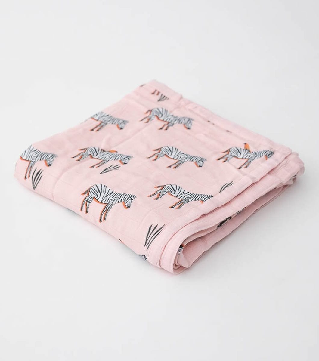 Little Unicorn Deluxe Muslin Quilt - Zebra