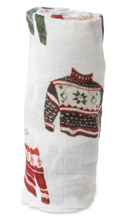 Little Unicorn Deluxe Muslin Swaddle - Sweater - UB0528