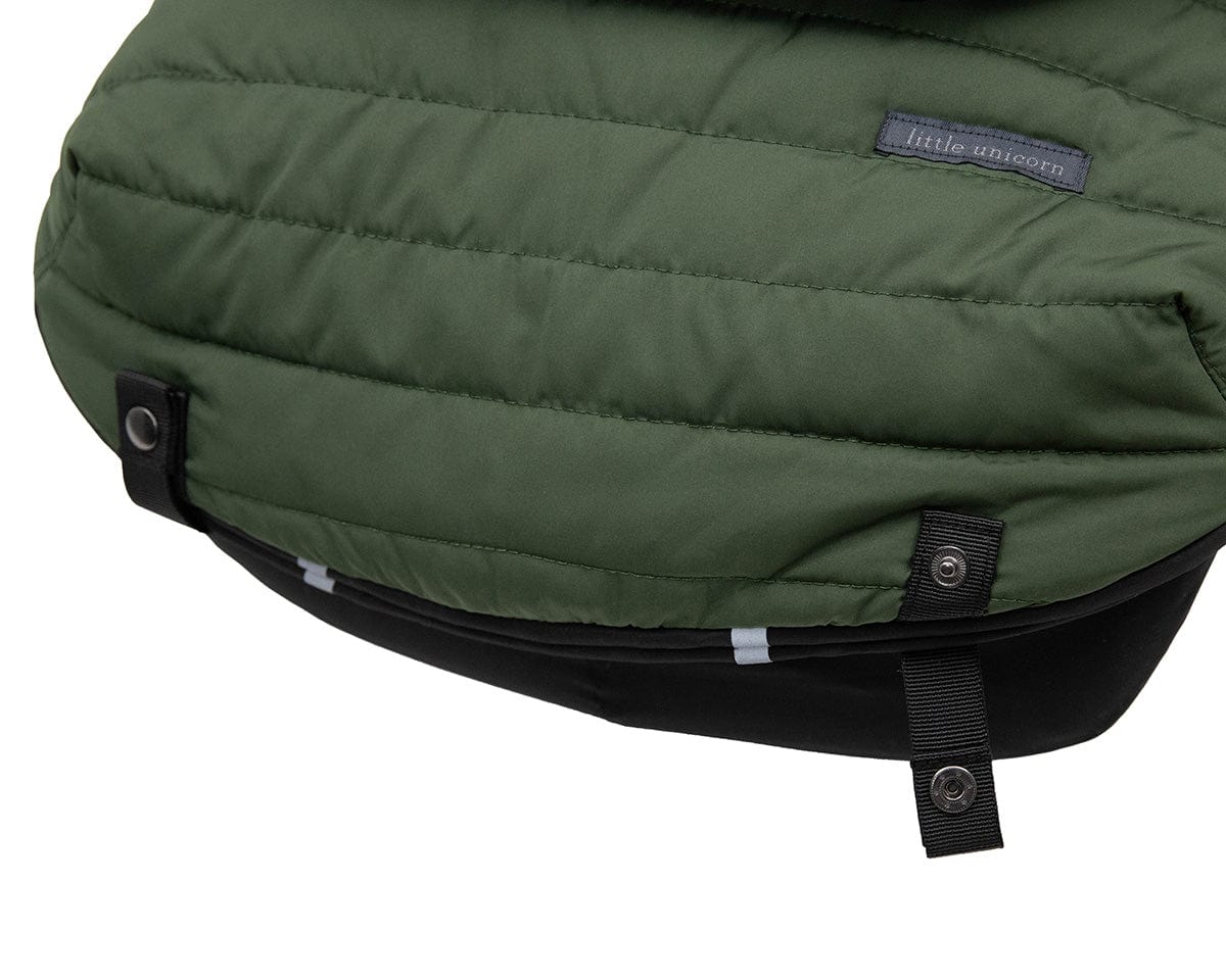 Little Unicorn Infant Car Seat Footmuff - Dark Green - UA0802