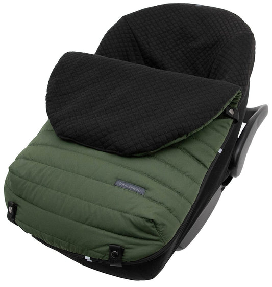 Little Unicorn Infant Car Seat Footmuff - Dark Green