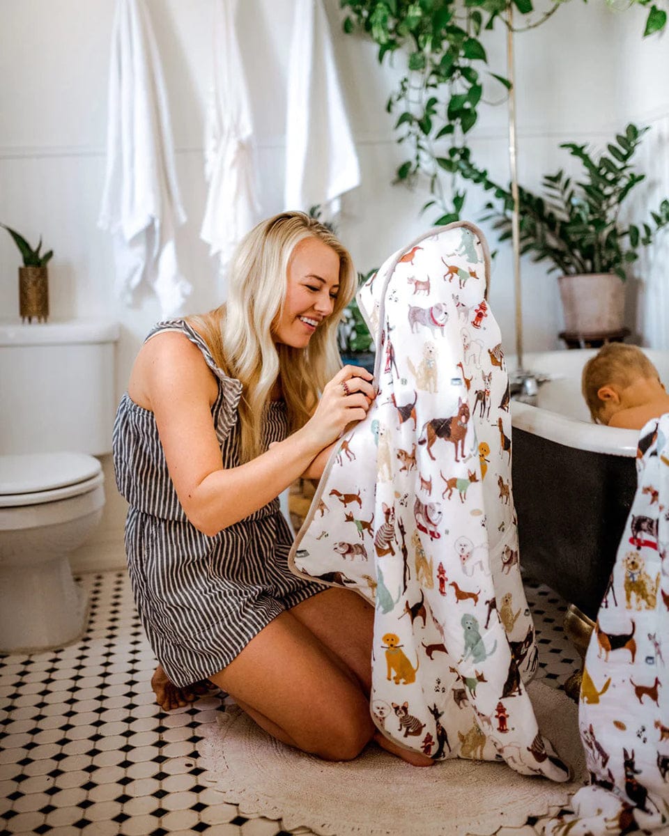 Little Unicorn Infant Hooded Towel - Woof - UH0310