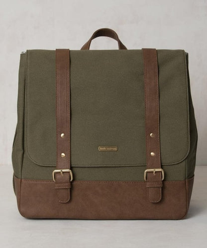 Little Unicorn Marindale Backpack Diaper Bag  - Olive - UD0403