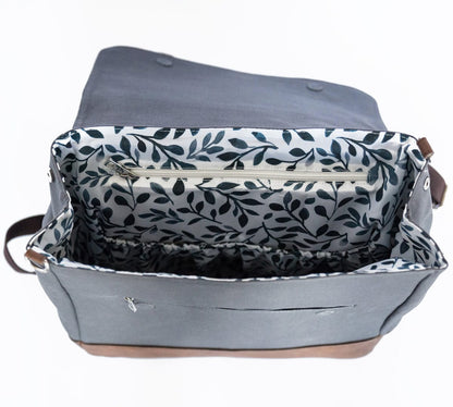 Little Unicorn Marindale Backpack Diaper Bag - Grey - UD0400