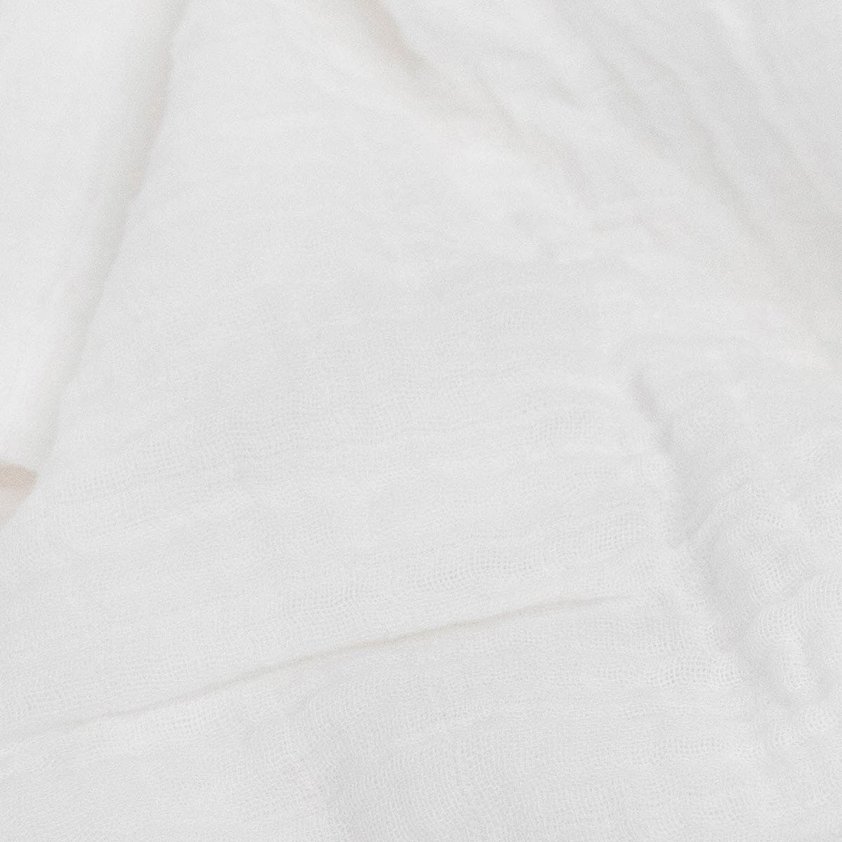 Little Unicorn Organic Cotton Muslin Swaddle Blanket - White - UB2600