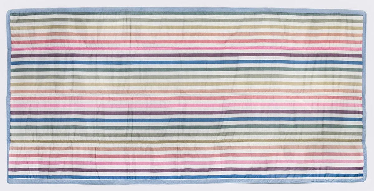 Little Unicorn Outdoor Blanket 5 x 10 - Chroma Rugby Stripe - UB2408