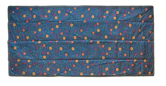 Little Unicorn Outdoor Blanket 5 x 10 - Midnight Poppy - UB2400