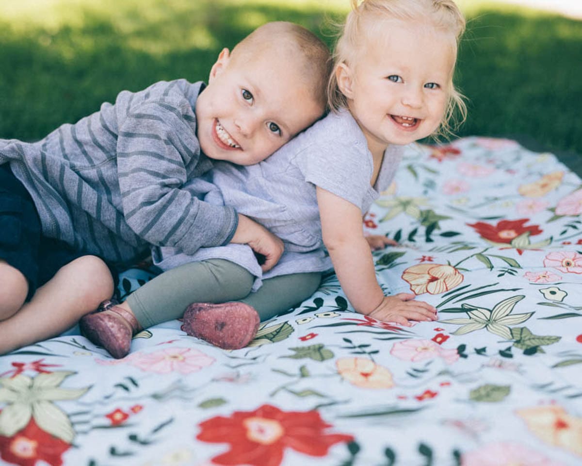 Little Unicorn Outdoor Blanket 5 x 10 - Primrose Patch - UB2401