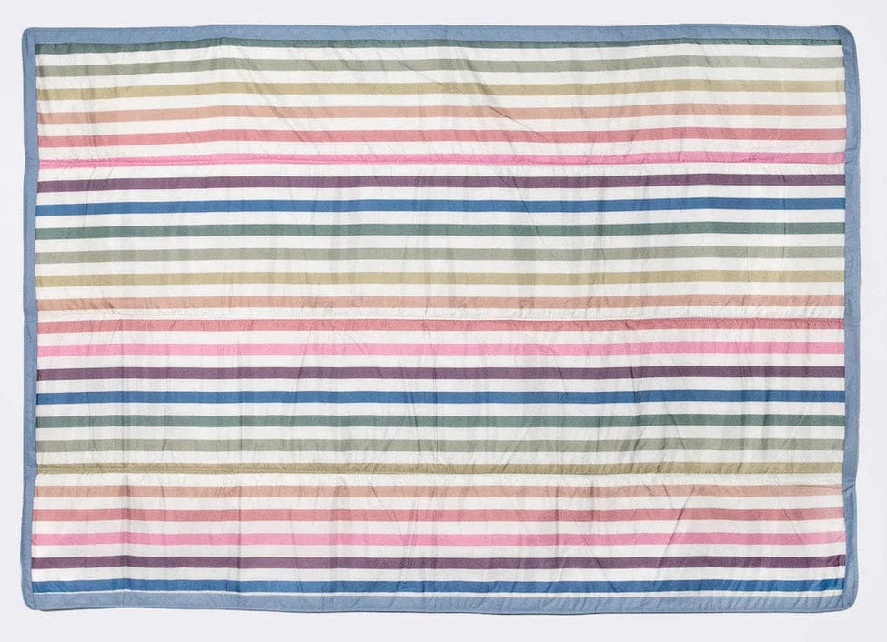 Little Unicorn Outdoor Blanket 5 x 7 - Chroma Rugby Stripe - UB1911