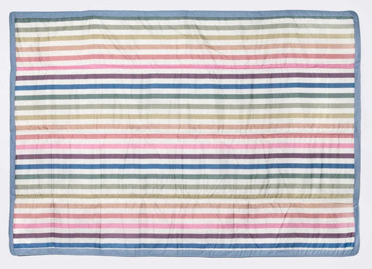 Little Unicorn Outdoor Blanket 5 x 7 - Chroma Rugby Stripe - UB1911
