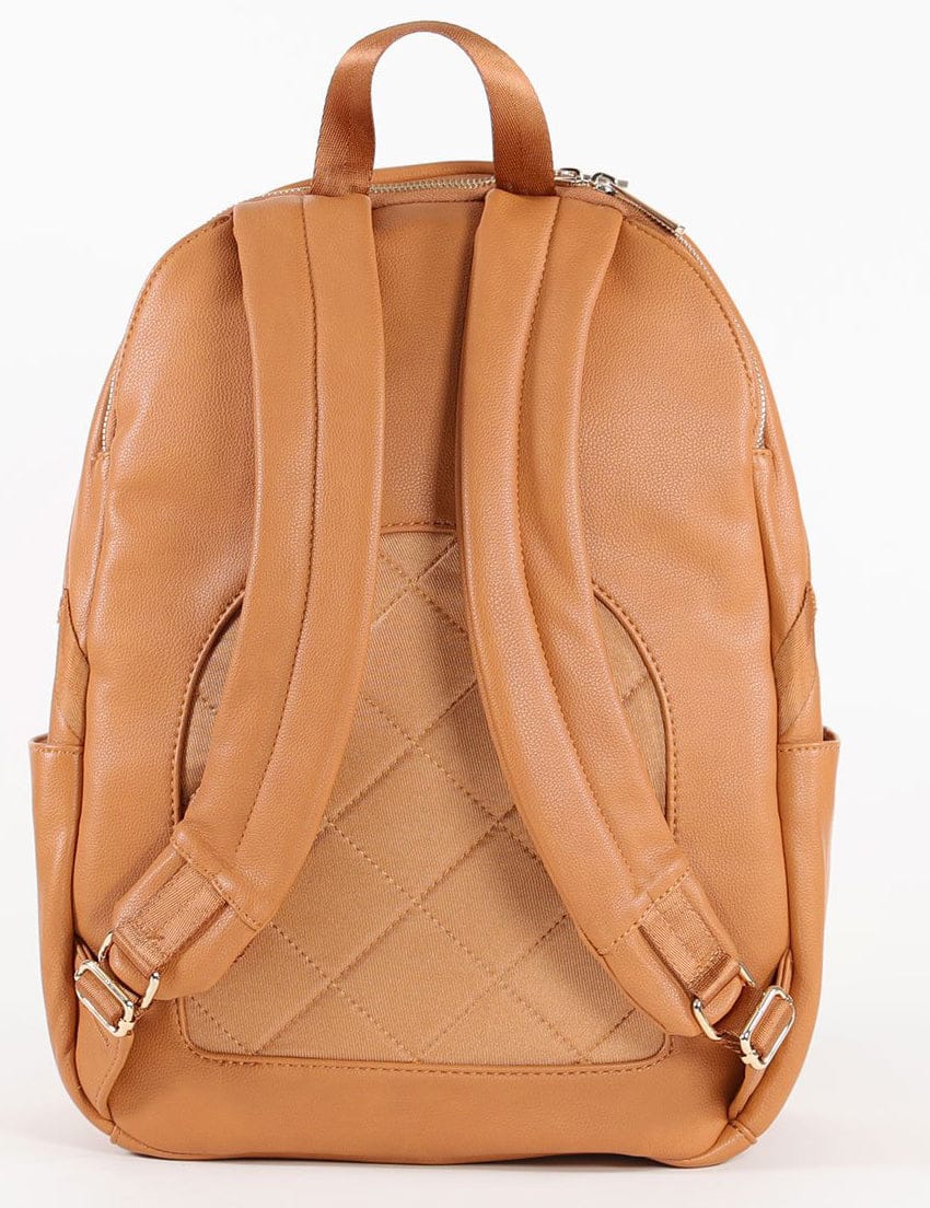 Little Unicorn Skyline Backpack - Cognac/Gold - UD1001