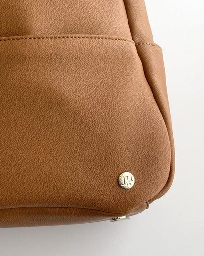 Little Unicorn Skyline Backpack - Cognac/Gold - UD1001