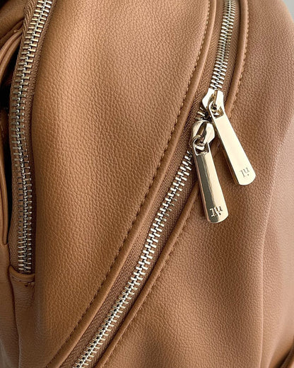 Little Unicorn Skyline Backpack - Cognac/Gold - UD1001