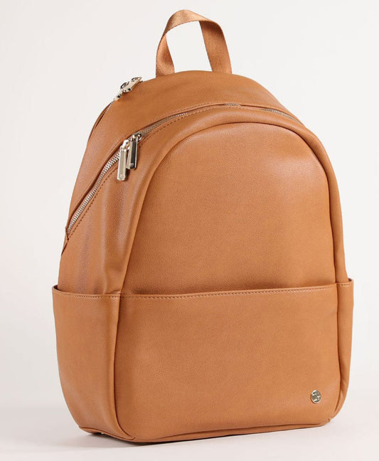 Little Unicorn Skyline Backpack - Cognac/Gold