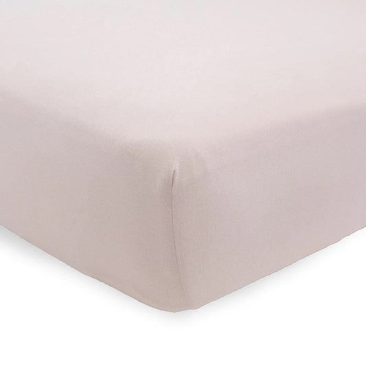 Little Unicorn Stretch Knit Crib Sheet - Soft Blush - UN1209