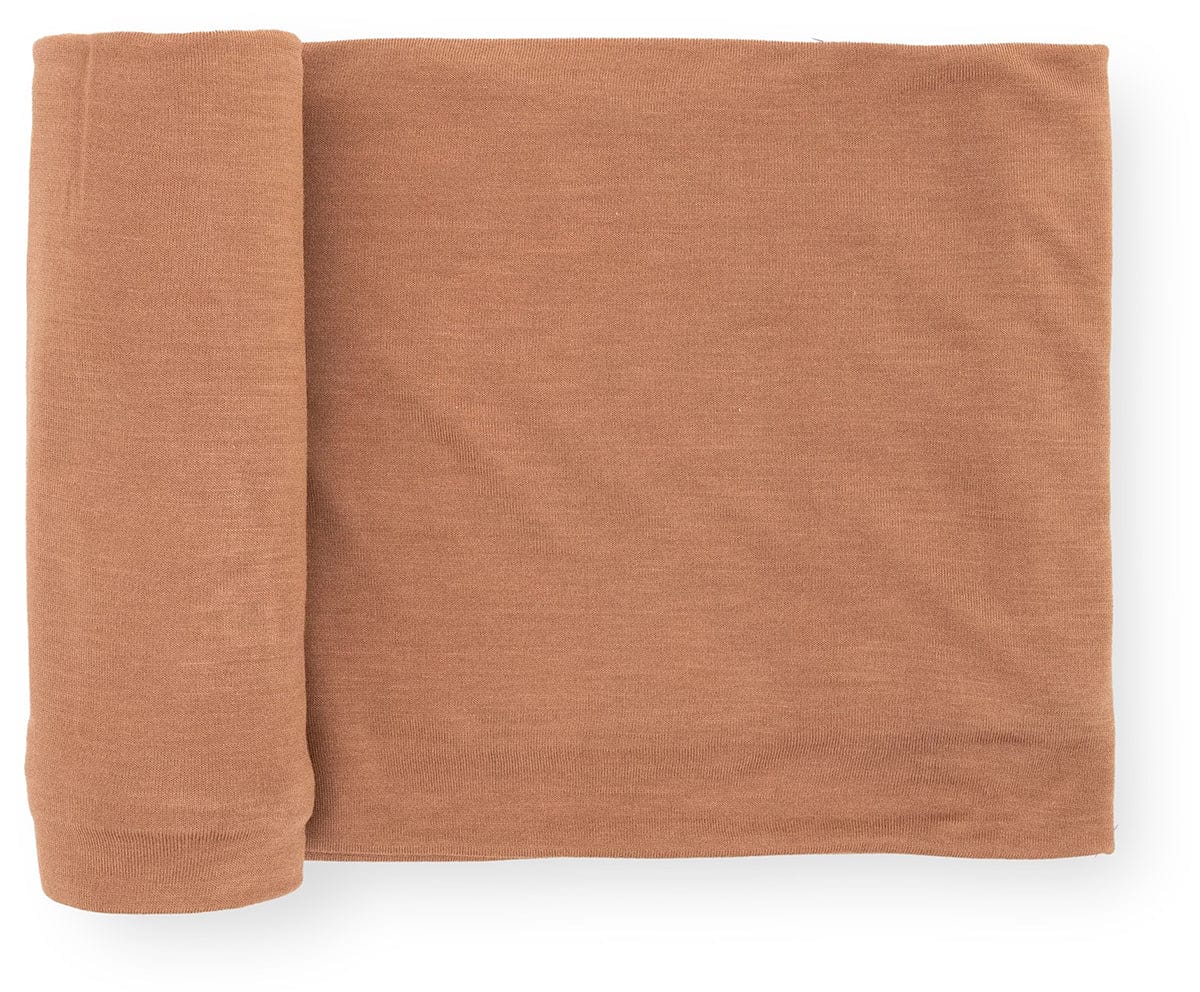 Little Unicorn Stretch Knit Swaddle Blanket - Terracotta - UB3408
