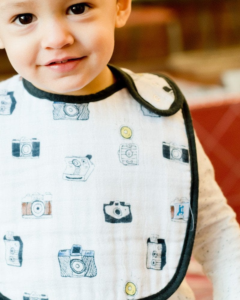 Little Unicorn + The Boss Baby Cotton Classic Bib 3-Pack - Toy Box - UF0012DW