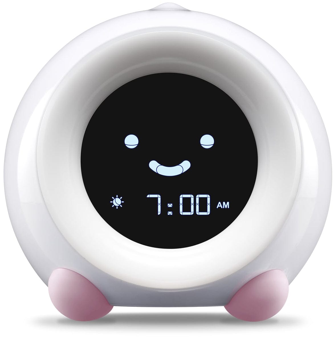 LittleHippo Mella Ready to Rise Sleep Trainer Alarm Clock - Blush Pink - KHAC-01-PNK