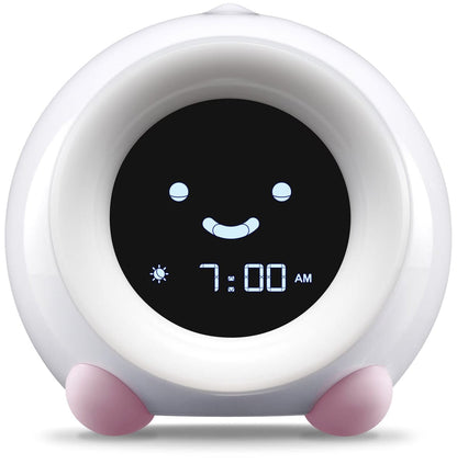 LittleHippo Mella Ready to Rise Sleep Trainer Alarm Clock - Blush Pink - KHAC-01-PNK