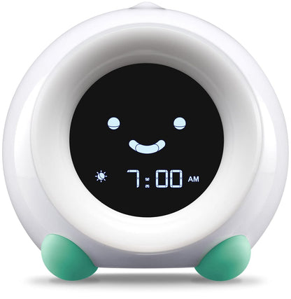 LittleHippo Mella Ready to Rise Sleep Trainer Alarm Clock - Tropical Teal - KHAC-01-GRN