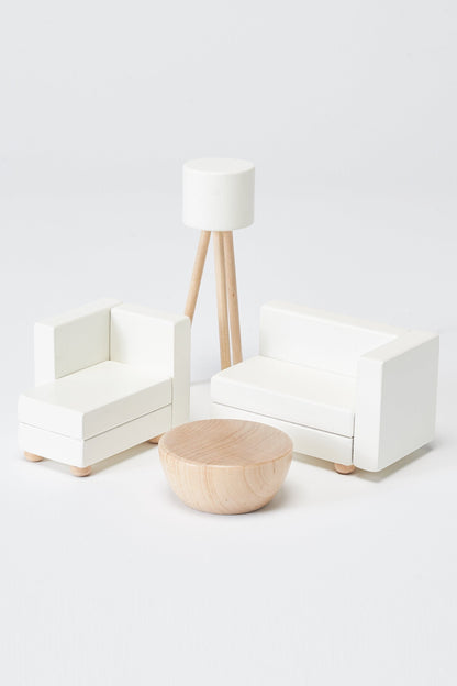 Living Room Dollhouse Furniture Set - DH-FURN-LVSET