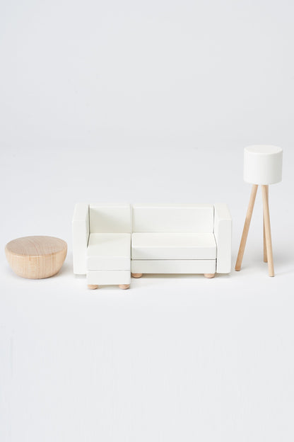 Living Room Dollhouse Furniture Set - DH-FURN-LVSET
