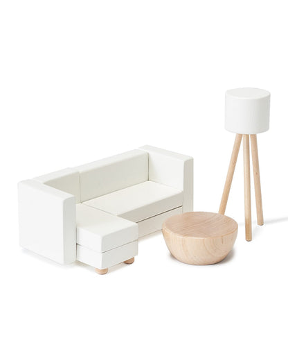 Living Room Dollhouse Furniture Set - DH-FURN-LVSET