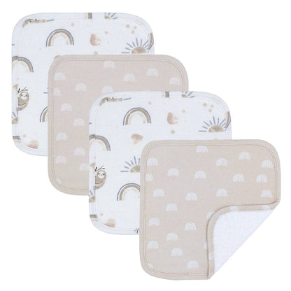Living Textiles 5pc Bath Gift Set - Rainbow Sloth
