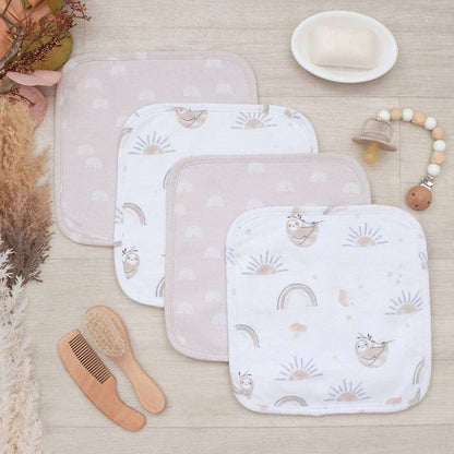 Living Textiles 5pc Bath Gift Set - Rainbow Sloth
