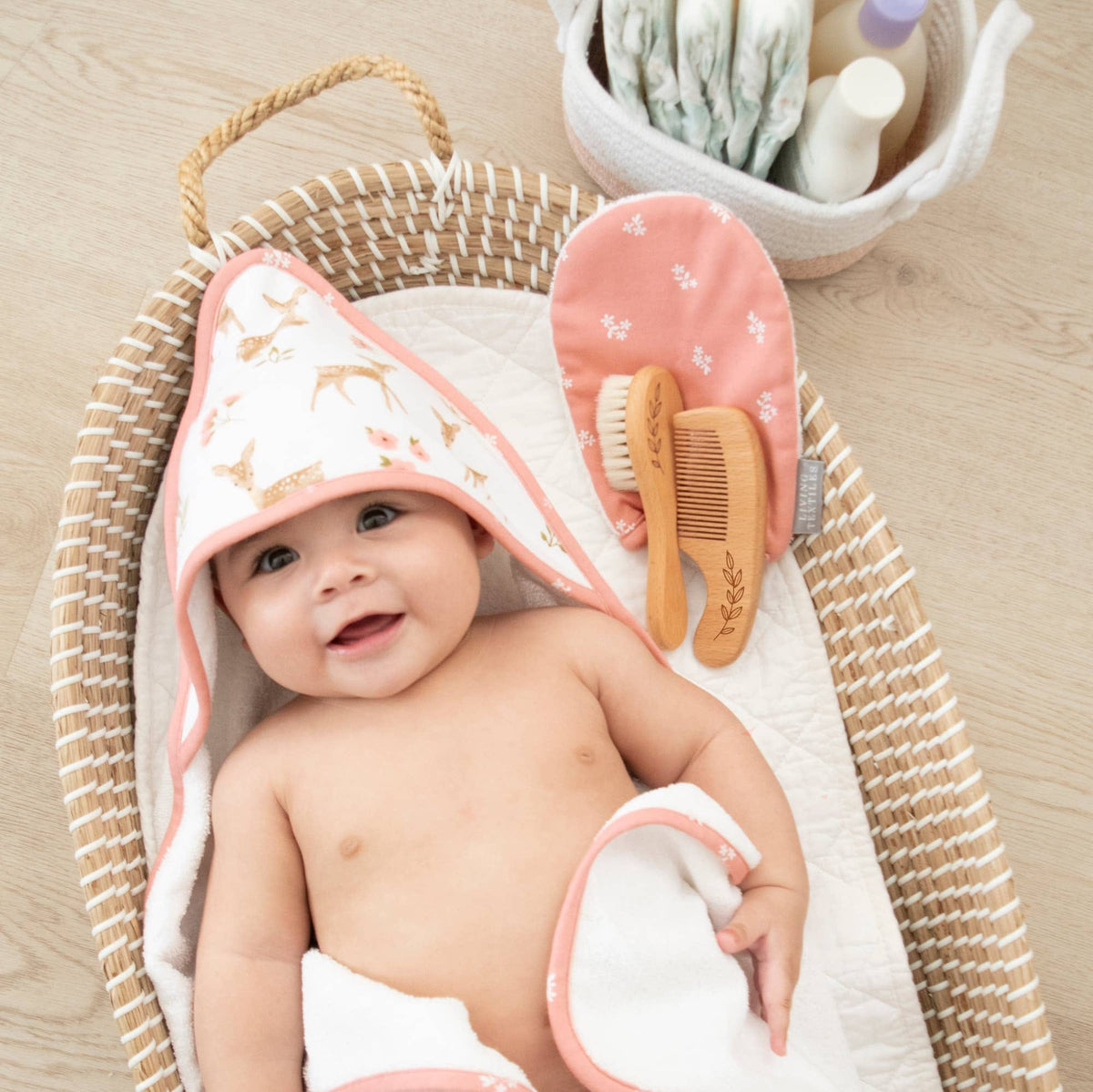 Living Textiles 5pc Bath Gift Set - Sophia's Garden
